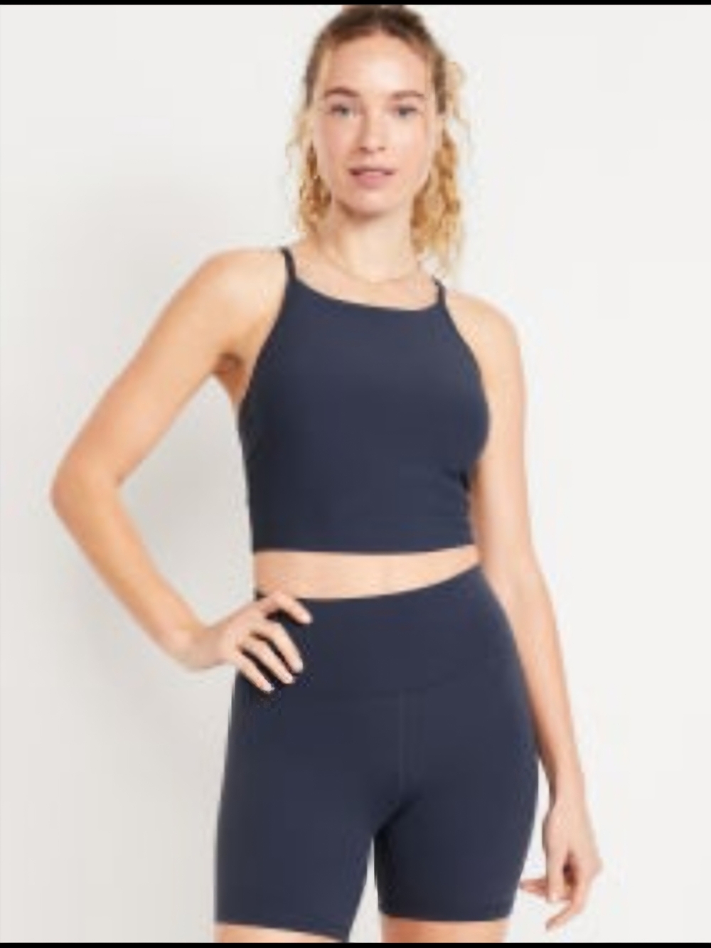 Old Navy StudioSmooth Longline Sports Bra